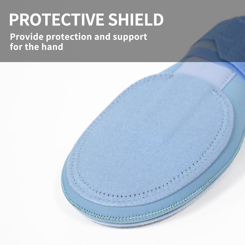 Heyear Baseball Sliding mitt, Sliding Mitt for Youth, Baseball Softball Glove for Hand Protection, Breathable and Durable, Adjustable Elastic Wrist Strap, Ambidextrous Design - Image 4